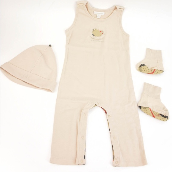 Burberry Other - BURBERRY Beige "Nova Check" 3 Piece, Jumpsuit Set